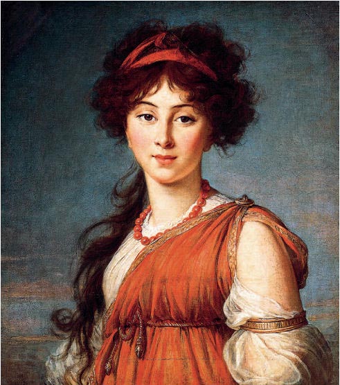 Elisabeth LouiseVigee Lebrun Varvara Ivanovna Narishkine nee Ladomirsky